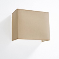 Абажур Настенный прямоугольный Falke единый размер бежевый LA REDOUTE INTERIEURS  фото, kupilegko.ru